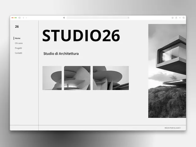 Template Studio di Architettura