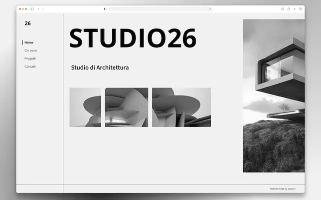 Template Studio di Architettura