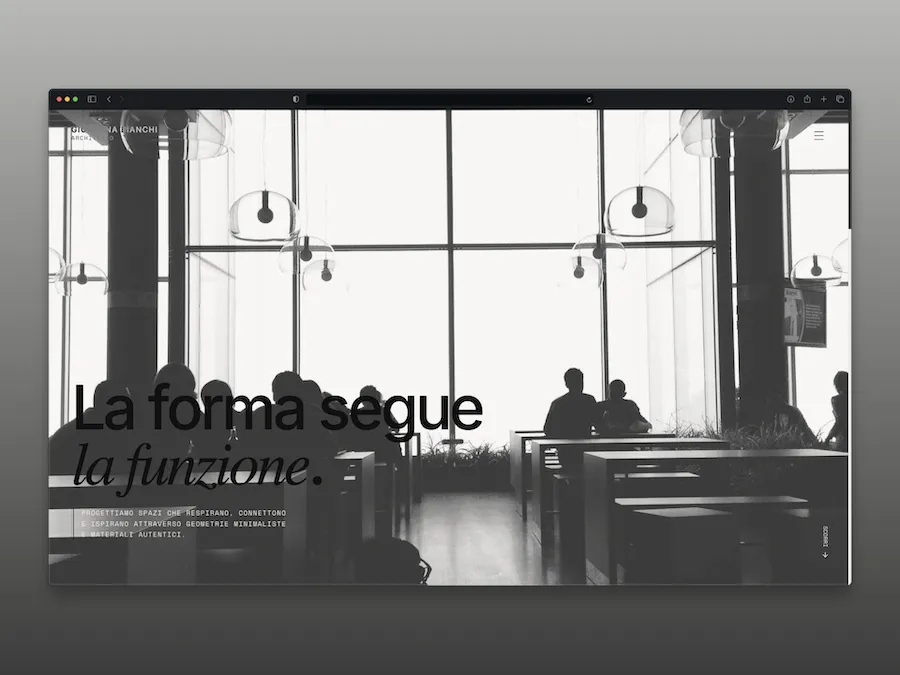 Template Studio di Architettura