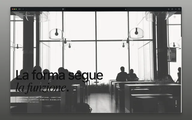 Template Studio di Architettura
