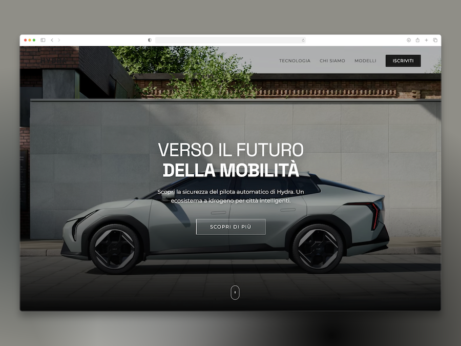 Template per Azienda Automotive