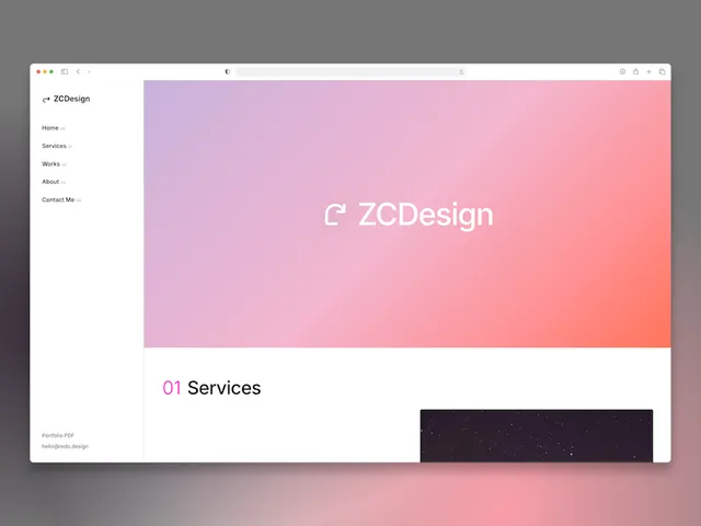 Template Design Portfolio