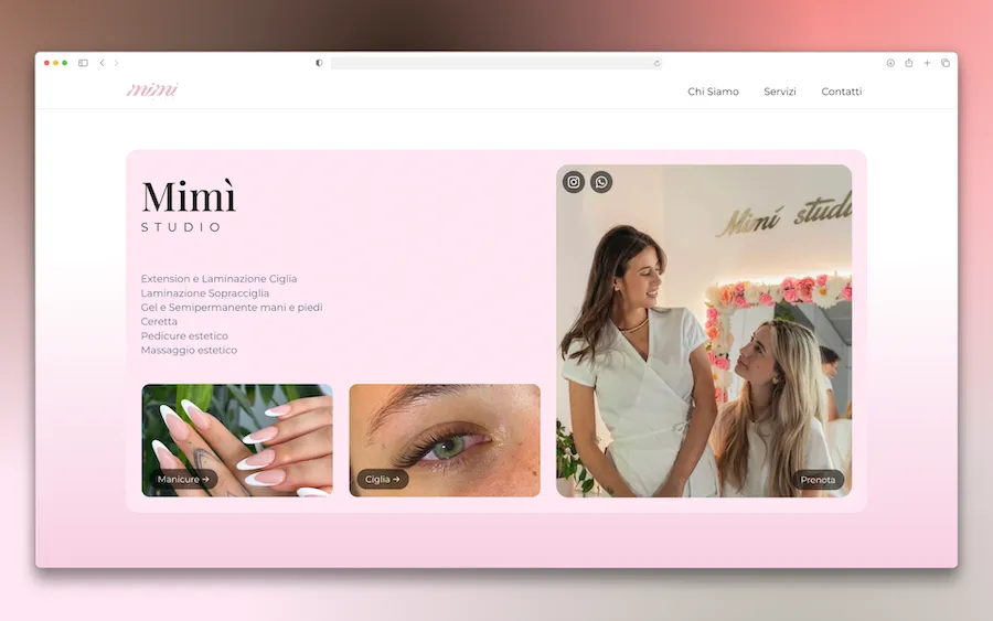 Anteprima del progetto Mimì Studio Pordenone