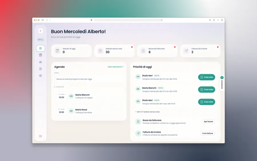 Nimea – Assistente AI per psicologi