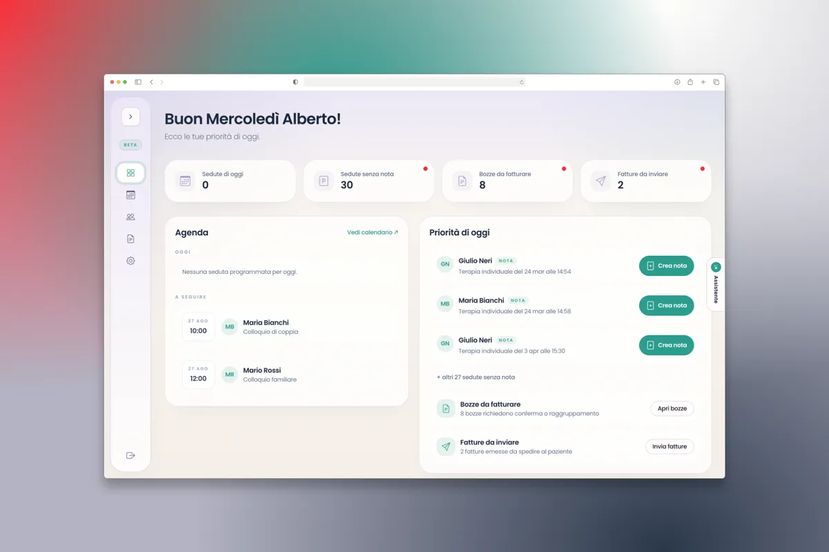 Nimea – Assistente AI per psicologi